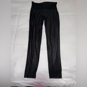 Stella Luce Black Seam-Detail Leggings